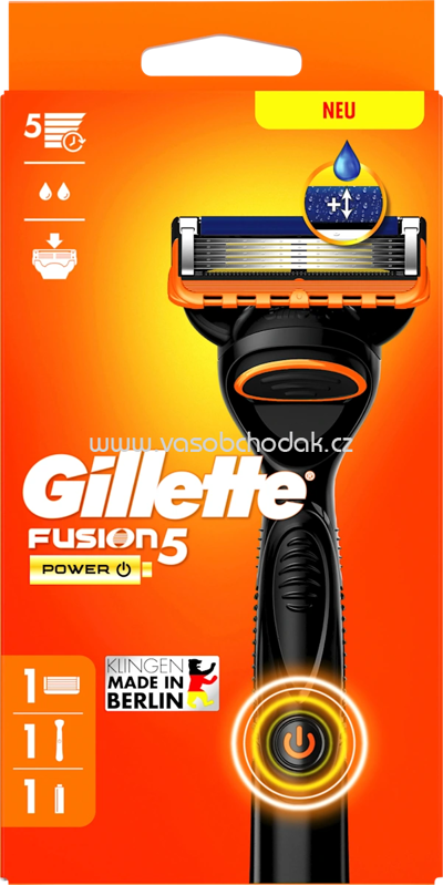 Gillette Rasierer, Fusion5 Power, 1 St