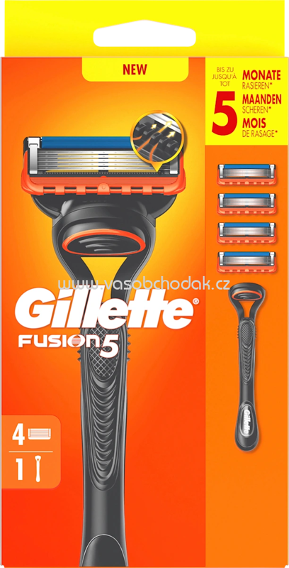 Gillette Rasierer, Fusion5 Starterset, 1 St Gillette Rasierer, Fusion5 Starterset, 1 St