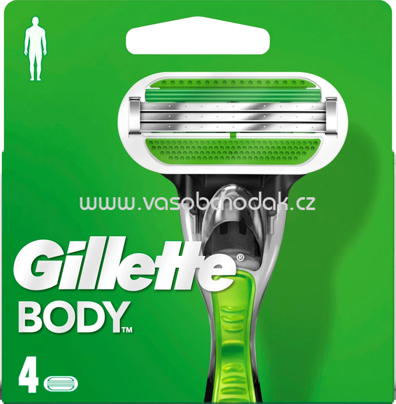 Gillette Rasierklingen, Body, 4 St Gillette Rasierklingen, Body, 4 St