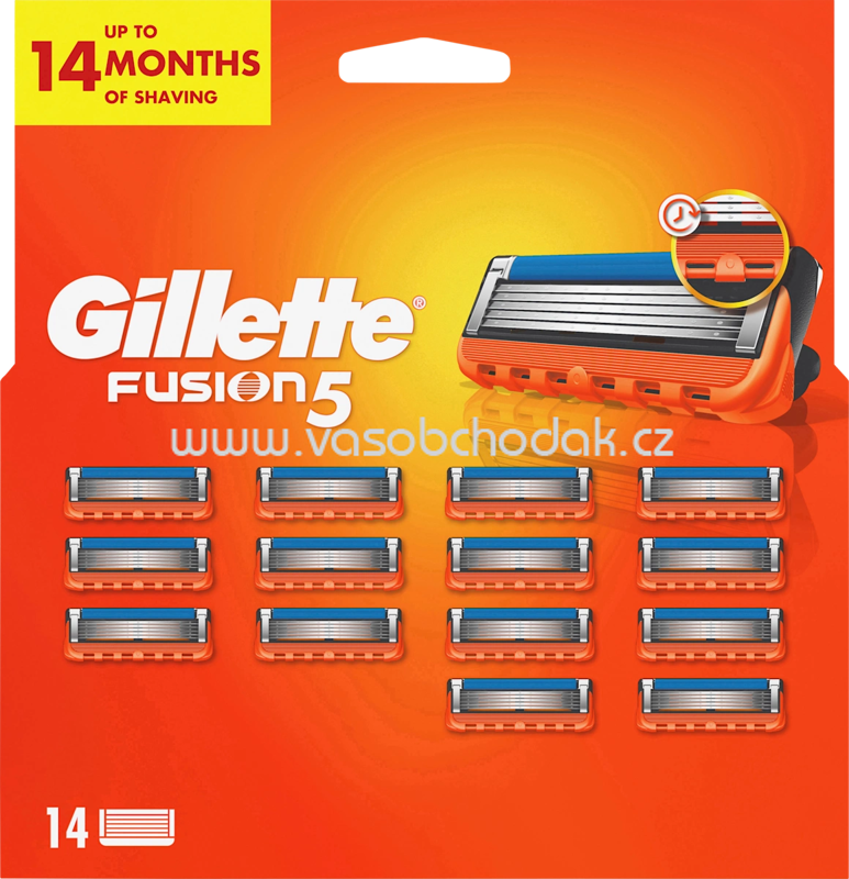 Gillette Rasierklingen, Fusion5, 14 St Gillette Rasierklingen, Fusion5, 14 St