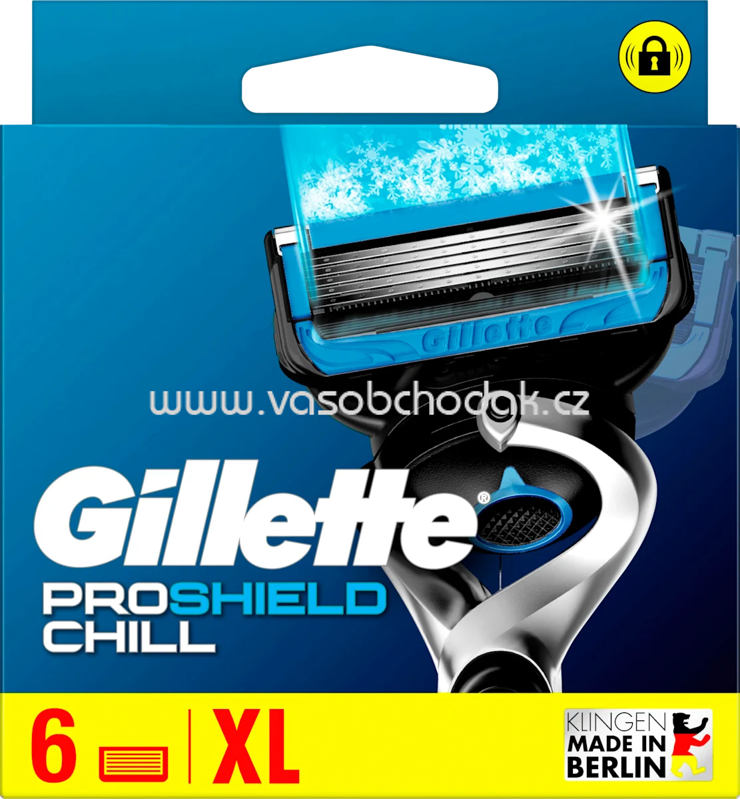 Gillette Rasierklingen, ProShield Chill, 6 St