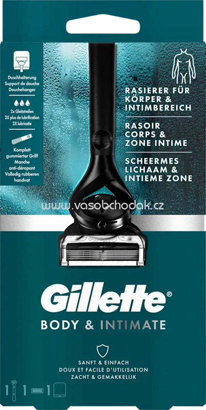 Gillette INTIMATE Rasierer, Intimate, 1 St