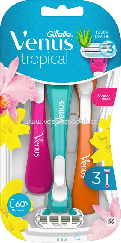 Gillette Venus Einwegrasierer, Tropical, 3 St