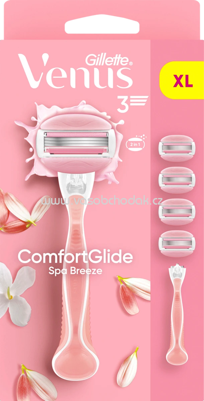 Gillette Venus Rasierer, Comfortglide Spa Breeze Starterset, 1 St Gillette Venus Rasierer, Comfortglide Spa Breeze Starterset, 1 St