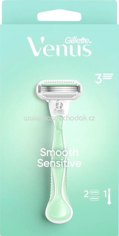 Gillette Venus Rasierer, Smooth Sensitive, 1 St