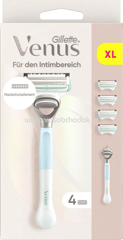 Gillette Venus Rasierer für den Intimbereich, Starterset, 1 St