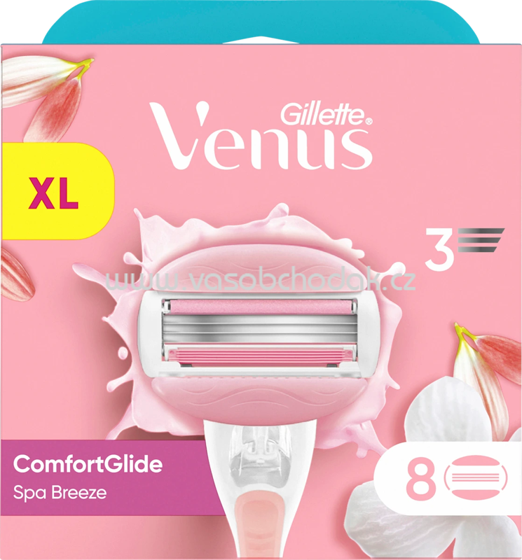 Gillette Venus Rasierklingen, Comfortglide Spa Breeze, 8 St Gillette Venus Rasierklingen, Comfortglide Spa Breeze, 8 St
