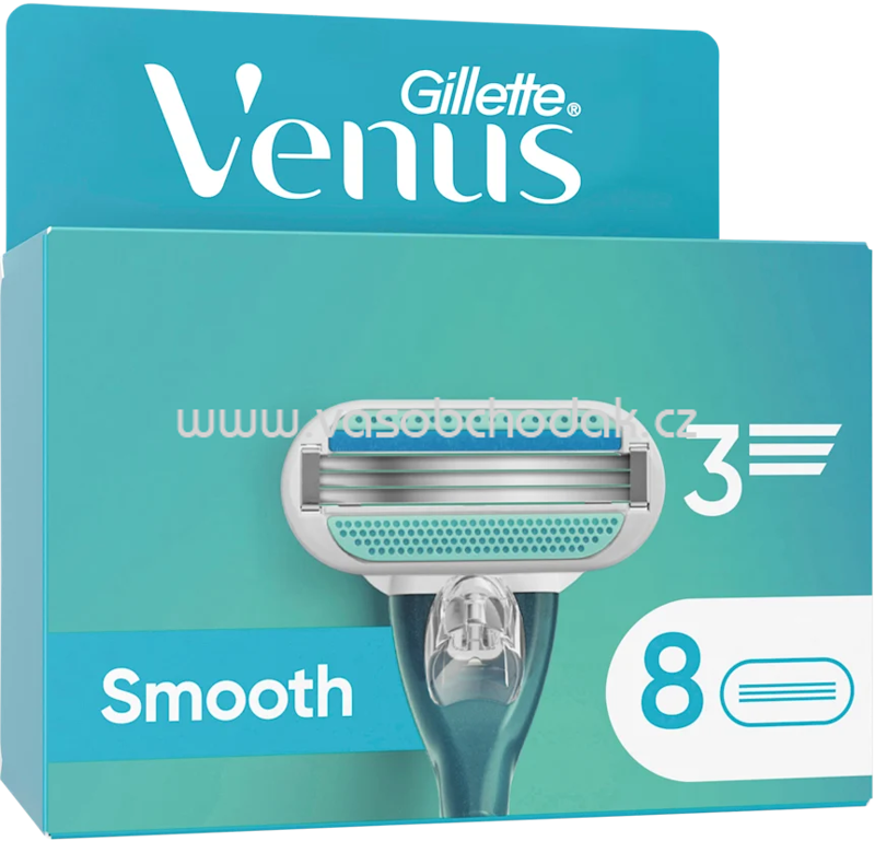 Gillette Venus Rasierklingen, Smooth, 8 St