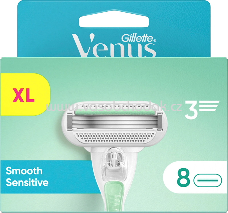 Gillette Venus náhradní hlavice - Pro Comfortglide Sensitive, 6 ks