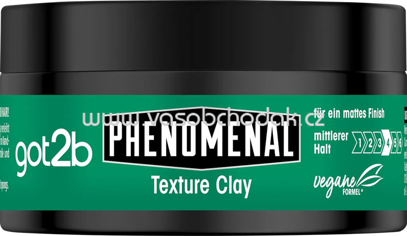 got2b Haarwachs phenomenal Texture Clay, 100 ml got2b Haarwachs phenomenal Texture Clay, 100 ml