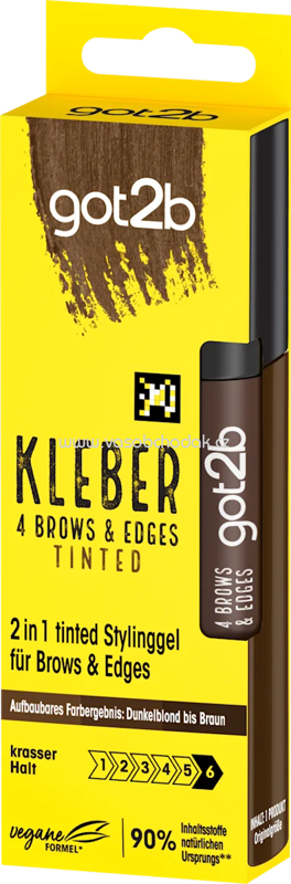 got2b Stylinggel Brows Dunkelbraun, 16 ml got2b Stylinggel Brows Dunkelbraun, 16 ml