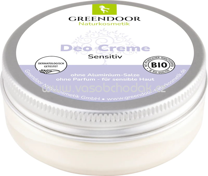 Greendoor Deocreme Sensitiv, 50 ml Greendoor Deocreme Sensitiv, 50 ml