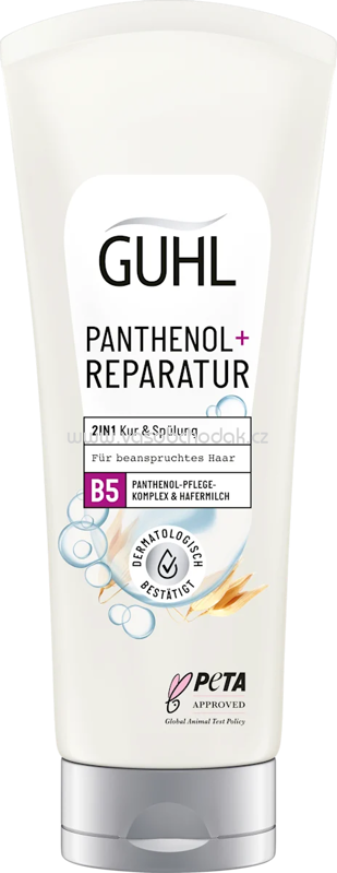 GUHL Haarkur & Conditioner 2in1 Panthenol + Reparatur, 200 ml GUHL Haarkur & Conditioner 2in1 Panthenol + Reparatur, 200 ml