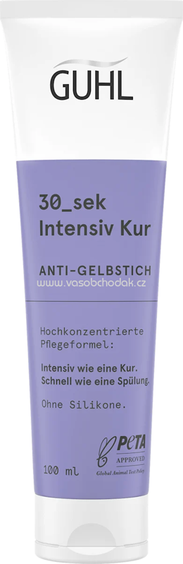 GUHL Haarkur 30_sek Anti-Gelbstich, 100 ml GUHL Haarkur 30_sek Anti-Gelbstich, 100 ml