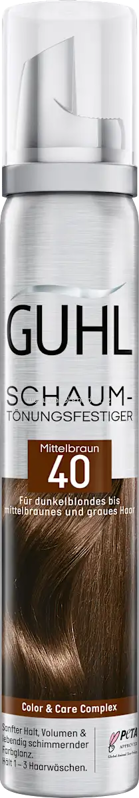 GUHL Haartönung Schaumfestiger 40 Mittelbraun, 100 ml