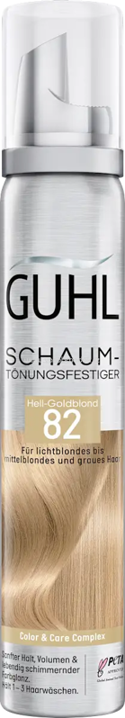 GUHL Haartönung Schaumfestiger 82 Hell-Goldblond, 100 ml