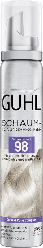 GUHL Haartönung Schaumfestiger 98 Silberblond, 100 ml GUHL Haartönung Schaumfestiger 98 Silberblond, 100 ml