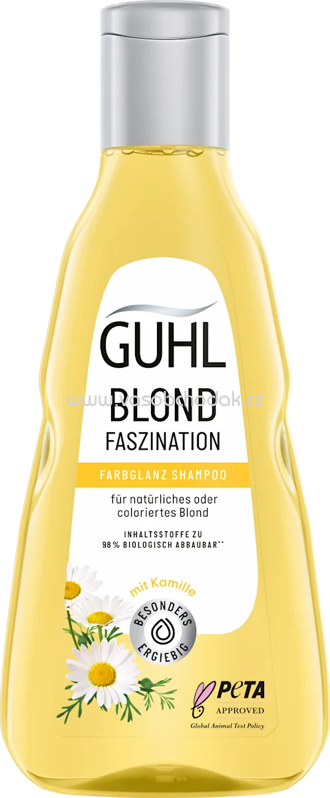 GUHL Shampoo Farbglanz Blond Faszination, 250 ml