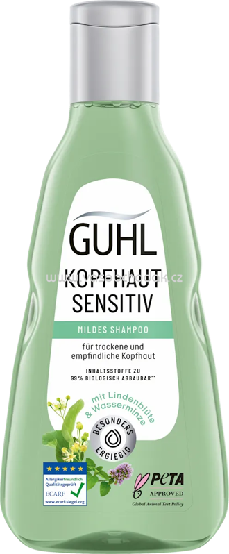 GUHL Shampoo Kopfhaut Sensitiv, 250 ml
