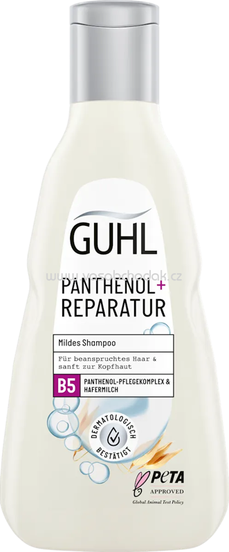 GUHL Shampoo Panthenol + Reparatur, 250 ml