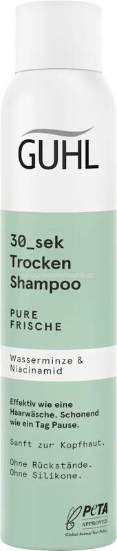 GUHL Trockenshampoo 30_Sek Pure Frische, 200 ml GUHL Trockenshampoo 30_Sek Pure Frische, 200 ml