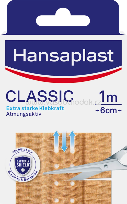 Hansaplast Pflaster Classic (6 cm x 10 cm), 10 St