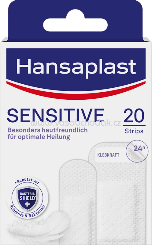 Hansaplast Pflaster Strips Sensitive, 20 St