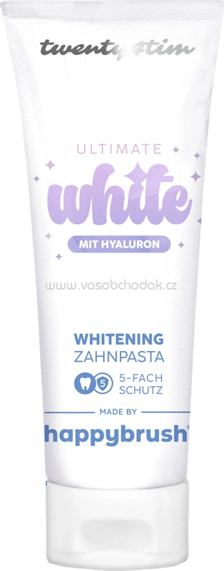 happybrush Zahnpasta White Twenty4Tim, 75 ml happybrush Zahnpasta White Twenty4Tim, 75 ml