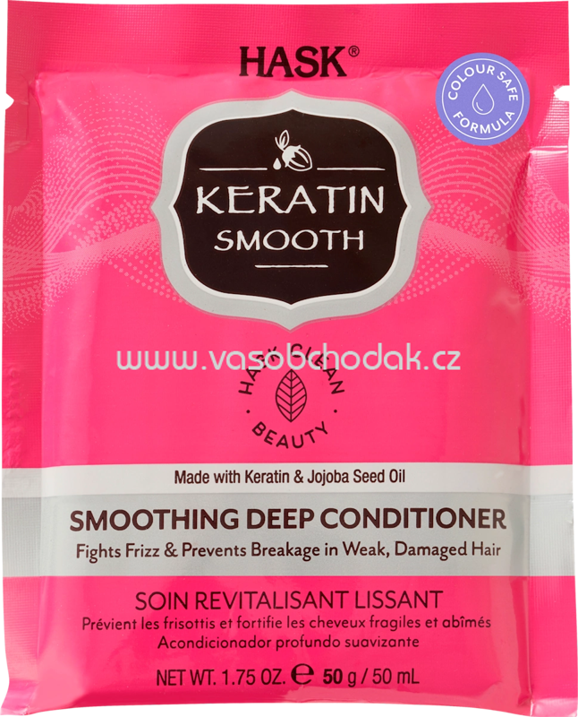 HASK Haarkur Keratin Smooth, Sachet, 50 ml HASK Haarkur Keratin Smooth, Sachet, 50 ml