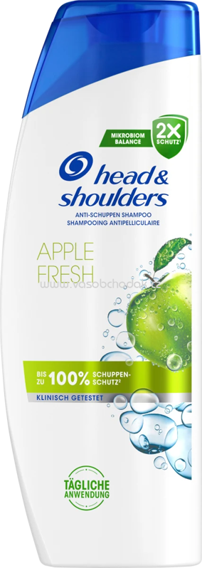 head&shoulders Shampoo Anti-Schuppen Apple Fresh, 500 ml head&shoulders Shampoo Anti-Schuppen Apple Fresh, 500 ml