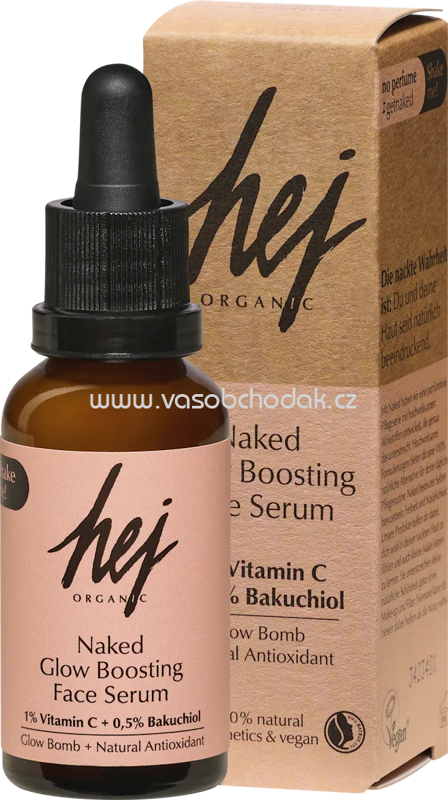 hej ORGANIC Serum Naked Glow Boosting, 30 ml