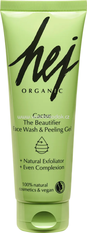 hej ORGANIC Waschgel & Peeling Gel, 125 ml hej ORGANIC Waschgel & Peeling Gel, 125 ml