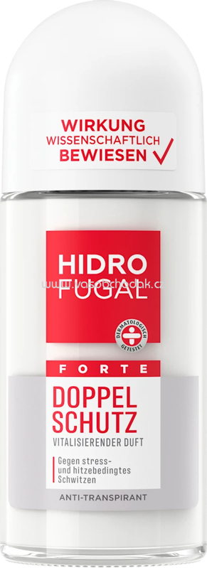 Hidrofugal Antitranspirant Deo Roll-on Doppelschutz, 50 ml Hidrofugal Antitranspirant Deo Roll-on Doppelschutz, 50 ml