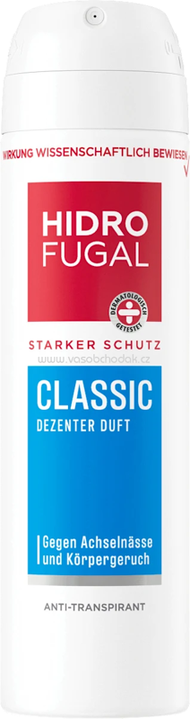 Hidrofugal Antitranspirant Deospray Classic, 150 ml Hidrofugal Antitranspirant Deospray Classic, 150 ml