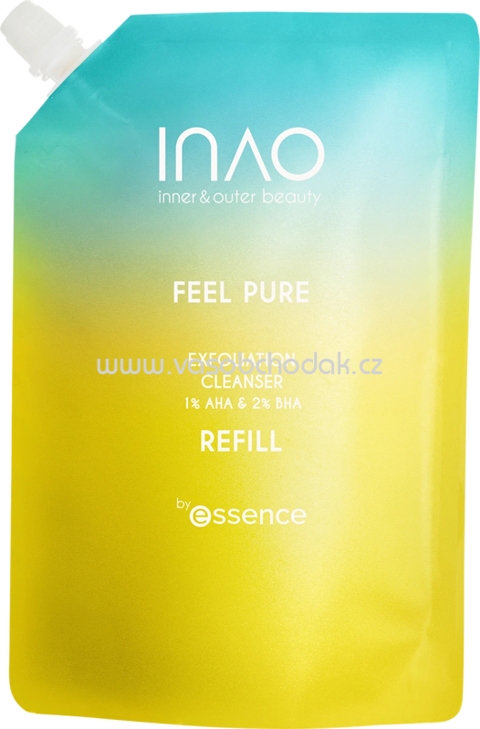 INAO Cleanser Exfoliation Feel Pure Refill, 175 ml INAO Cleanser Exfoliation Feel Pure Refill, 175 ml