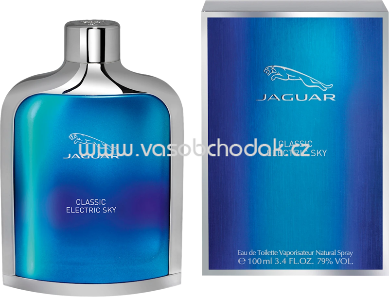 Jaguar Classic Electric Sky Eau de Toilette, 100 ml Jaguar Classic Electric Sky Eau de Toilette, 100 ml