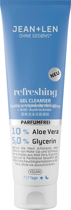 Jean&Len Cleanser Gel Refreshing, 125 ml Jean&Len Cleanser Gel Refreshing, 125 ml