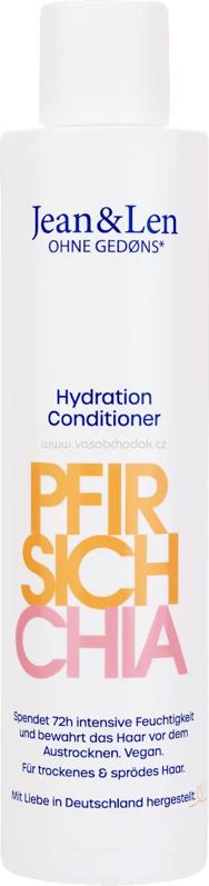 Jean&Len Conditioner Hydration Pfirsich Chia, 300 ml