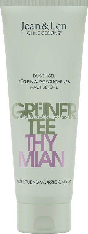 Jean&Len Duschgel Grüner Tee Thymian, 250 ml Jean&Len Duschgel Grüner Tee Thymian, 250 ml