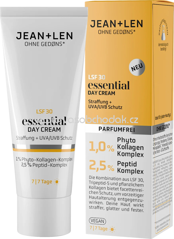 Jean&Len Gesichtscreme Essential LSF 30, 50 ml Jean&Len Gesichtscreme Essential LSF 30, 50 ml