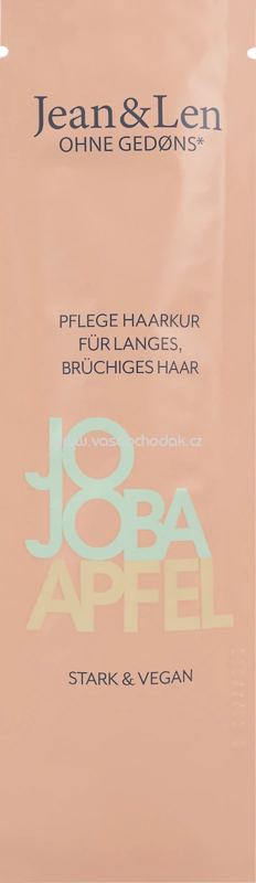 Jean&Len Haarkur Jojoba Apfel Sachet, 20 ml Jean&Len Haarkur Jojoba Apfel Sachet, 20 ml