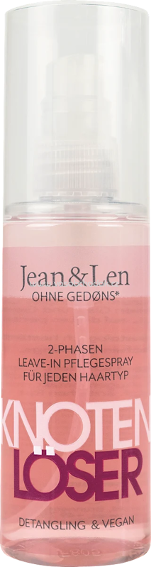 Jean&Len Leave-In Spray 2-Phasen Knotenlöser, 100 ml Jean&Len Leave-In Spray 2-Phasen Knotenlöser, 100 ml