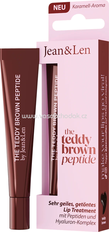 Jean&Len Lippenpflege Treatm.Teddy Brown, 10 ml