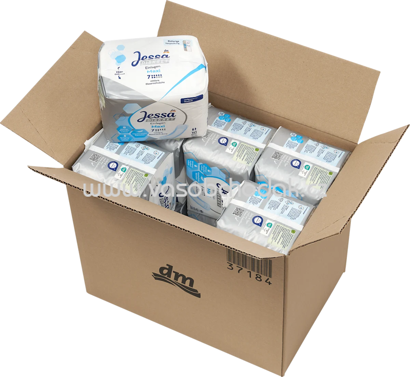 Jessa DISKRET Einlagen Inkontinenz Maxi Vorteilspack 12x10 St, 120 St Jessa DISKRET Einlagen Inkontinenz Maxi Vorteilspack 12x10 St, 120 St