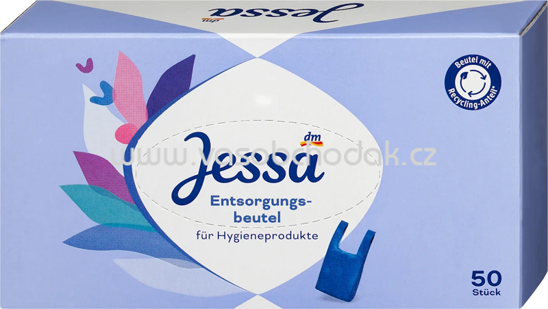 Jessa Entsorgungsbeutel für Hygieneprodukte, 50 St Jessa Entsorgungsbeutel für Hygieneprodukte, 50 St