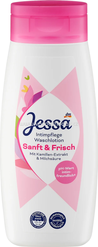 Jessa Intimpflege Waschlotion Sanft & Frisch, 300 ml Jessa Intimpflege Waschlotion Sanft & Frisch, 300 ml