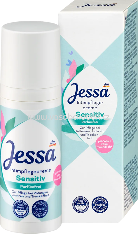 Jessa Intimpflegecreme Sensitiv, 50 ml Jessa Intimpflegecreme Sensitiv, 50 ml