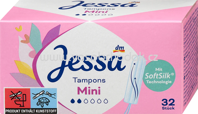 Jessa Tampons Mini, 32 St Jessa Tampons Mini, 32 St