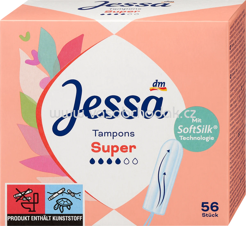 Jessa Tampons Super, 56 St Jessa Tampons Super, 56 St