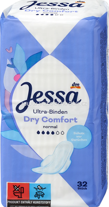 Jessa Ultra-Binden Dry Comfort Normal, 32 St Jessa Ultra-Binden Dry Comfort Normal, 32 St